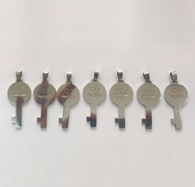 UV Printing Acrylic Keychains Key